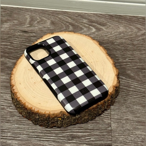 Casely iPhone 11 Pro Phone Case Checkered Gingham Compatible with MagSafe - Picture 2 of 7